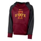 Boys 8-20 Nike Iowa State Cyclones Therma-fit Colorblock Hoodie, Size: Xl 18-20, Red