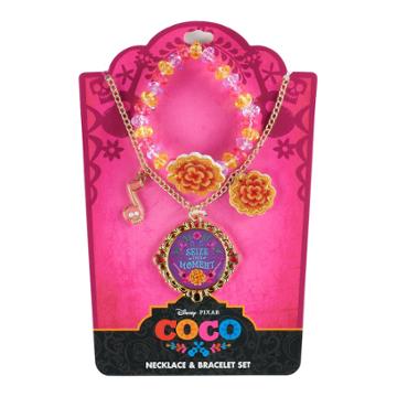 Disney/pixar Coco Necklace & Bracelet Set, Girl's, Multicolor