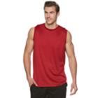 Big & Tall Tek Gear&reg; Dry Tek Regular-fit Muscle Tee, Men's, Size: M Tall, Med Red