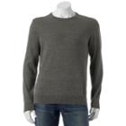 Big & Tall Sonoma Goods For Life&trade; Classic-fit Solid Fine Gauge Crewneck Sweater, Men's, Size: 2xb, Dark Grey