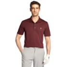 Men's Izod Swingflex Champion Classic-fit Grid Performance Golf Polo, Size: Xxl, Drk Purple