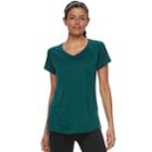 Women's Tek Gear Performance Baselayer Side-slit Tee, Size: Xl, Dark Blue