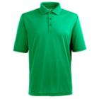 Men's Antigua Xtra-lite Desert-dry Solid Performance Polo, Size: Large, Green