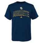 Boys 8-20 Adidas Marquette Golden Eagles The Pickup Artist Tee, Boy's, Size: M(10-12), Blue