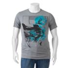 Big & Tall Apt. 9&reg; Smokey Signs Tee, Men's, Size: 3xl Tall, Med Grey