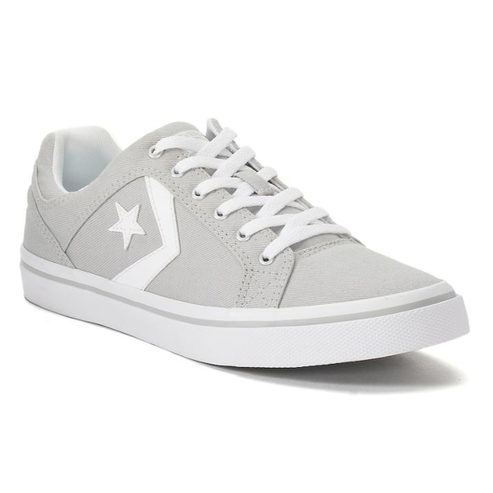 Men's Converse Cons El Distrito Sneakers, Size: M12w14, Grey