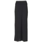 Juniors' Joe B Black Fold-over Maxi Skirt, Girl's, Size: Xs