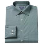 Men's Croft & Barrow&reg; True Comfort Fitted Stretch Dress Shirt, Size: 16-34/35, Turquoise/blue (turq/aqua)