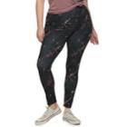 Juniors' Plus Size So&reg; High-waisted Printed Yoga Leggings, Teens, Size: 2xl, Black