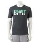 Men's Nike Beast Tee, Size: Small, Grey Other