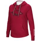 Women's Arkansas Razorbacks Crossover Hoodie, Size: Small, Dark Red