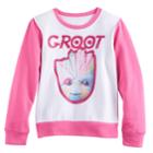 Girls 7-16 Groot Pullover Sweatshirt, Size: Xl, White
