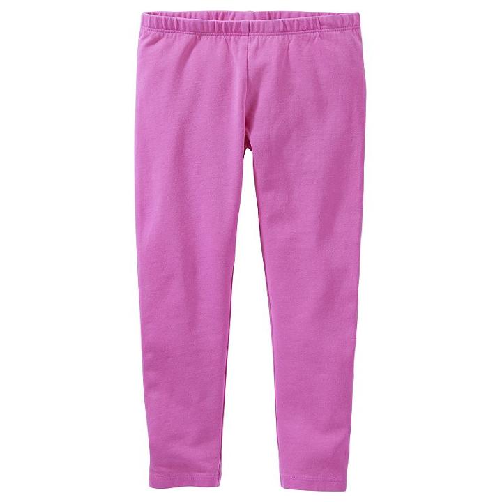 Girls 4-8 Oshkosh B'gosh&reg; Solid Leggings, Girl's, Size: 7, Purple