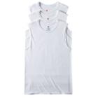 Men's Hanes 3-pk. Ultimate X-temp Active Muscle Tee, Size: Medium, White