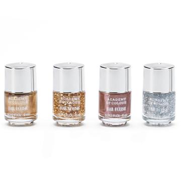 Madame Milly 4-pc. Metallic Nail Polish Set (metallics)