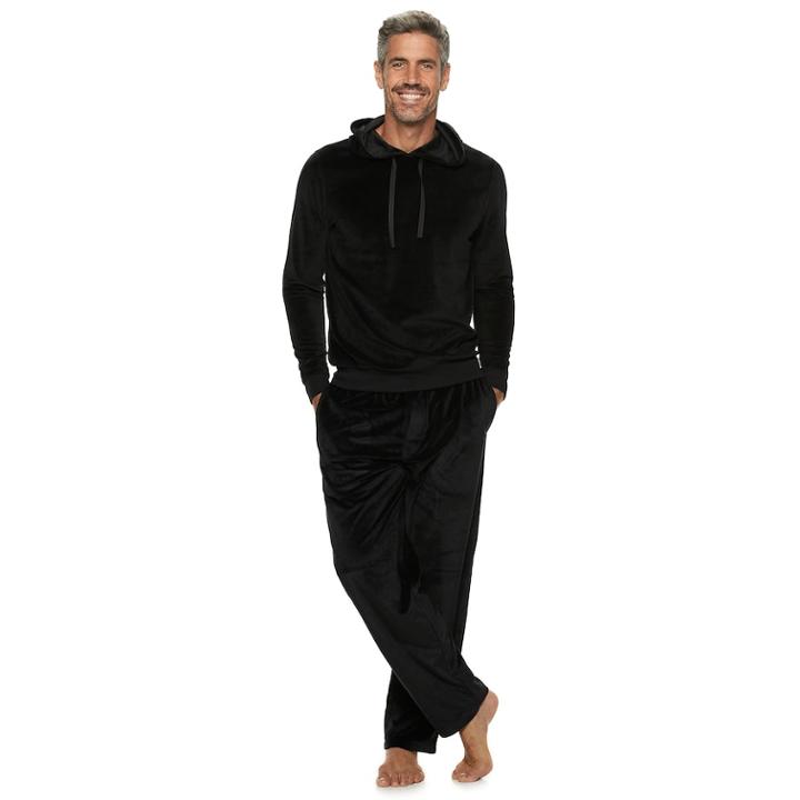 Men's Van Heusen Pullover Hoodie, Size: Xl, Black