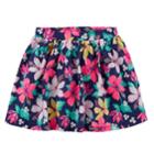 Girls 4-8 Carter's Printed Skort, Size: 7, Floral Print