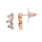 Lc Lauren Conrad Baguette Bar Nickel Free Drop Earrings, Women's, Light Pink