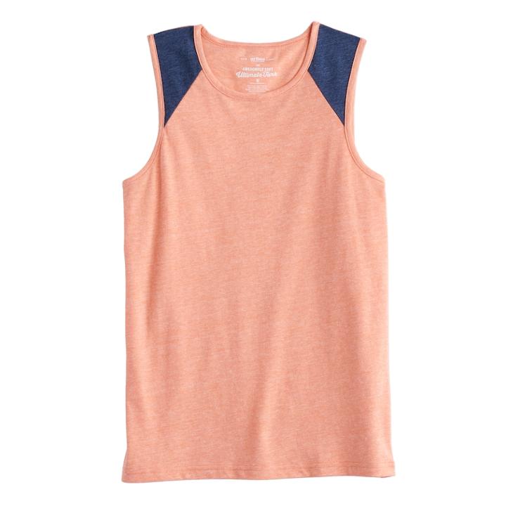 Boys 8-20 Urban Pipeline&reg; Piece Ultimate Tank, Size: Large, Med Orange