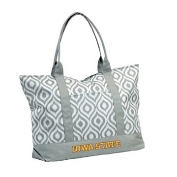 Logo Brand Iowa State Cyclones Ikat Tote, Kids Unisex, Multicolor