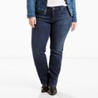 Plus Size Levi's&reg; 414 Relaxed Fit Straight-leg Jeans, Women's, Size: 25 - Regular, Med Blue