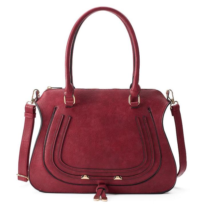 Deluxity Aria Tassel Satchel, Women's, Red