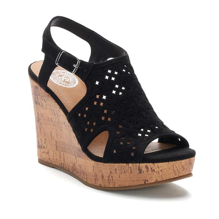 So&reg; Grouper Women's Wedge Heels, Size: Medium (10), Oxford