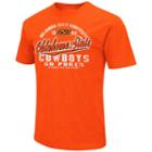 Men's Campus Heritage Oklahoma State Cowboys Statement Tee, Size: Large, Drk Orange