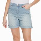 Women's Gloria Vanderbilt Amanda Shorts, Size: 12, Med Blue