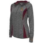 Women's Campus Heritage Arizona State Sun Devils Money Quarter-zip Top, Size: Xl, Dark Grey