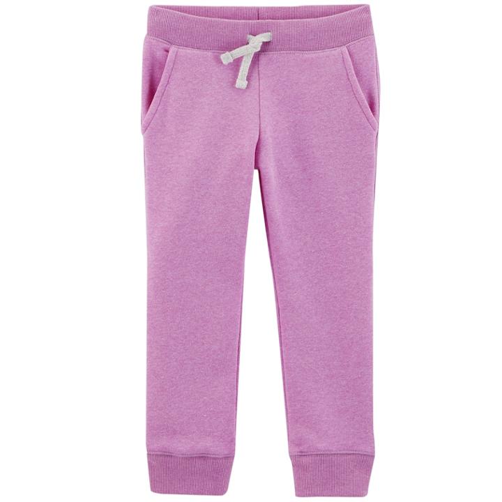 Girls 4-12 Oshkosh B'gosh&reg; Solid Sweatpants, Size: 6-6x, Purple