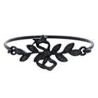 Simply Vera Vera Wang Simulated Stone Hook Cuff Bracelet, Women's, Black