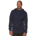 Big & Tall Fila Sport&reg; Athletic-fit Space-dye Fleece 2.0 Fleece Hoodie, Men's, Size: 4xb, Dark Blue