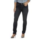 Petite Lee Faith Modern Fit Skinny Dream Jeans, Women's, Size: 10 Petite, Dark Blue