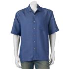 Big & Tall Batik Bay Casual Button-down Shirt, Men's, Size: L Tall, Blue (navy)