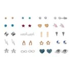 Mudd&reg; Wish, Unicorn, Star & Planet Nickel Free Stud Earring Set, Women's, Multicolor