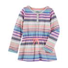 Girls 4-12 Oshkosh B'gosh&reg; Striped Tunic Top, Size: 10, Blue (wash)