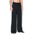 Women's Under Armour Favorite Wide Leg Pants, Size: Medium, Black