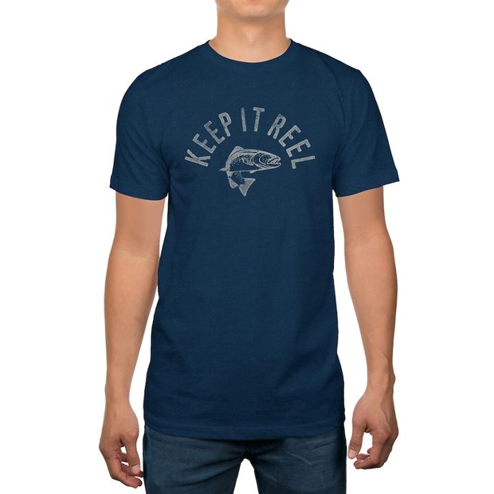 Men's Sonoma Goods For Life&trade; Keep It Reel Fishing Tee, Size: Small, Blue Other