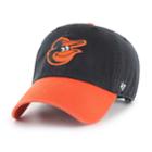 Men's '47 Brand Baltimore Orioles Two-toned Clean Up Hat, Multicolor
