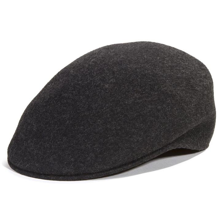 Dpc Wool Felt Ascot Cap - Men, Size: Large, Black