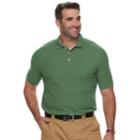 Big & Tall Croft & Barrow&reg; Classic-fit Easy-care Performance Pique Polo, Men's, Size: 3xl Tall, Med Green