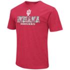 Men's Campus Heritage Indiana Hoosiers Team Color Tee, Size: Medium, Red