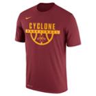 Men's Nike Iowa State Cyclones Dri-fit Basketball Tee, Size: Large, Red