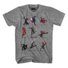 Boys 8-20 Marvel Comics Heroes Tee, Size: Large, Silver