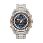 Bulova Men's Precisionist Sport Champlain Two Tone Stainless Steel Chronograph Watch - 98b317, Multicolor