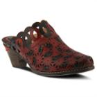 L'artiste By Spring Step Rima Women's Mules, Size: 41, Red