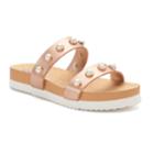 Unleashed By Rocket Dog Lowes Women's Footbed Sandals, Size: Medium (8.5), Gold
