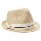Sonoma Goods For Life&trade; Twisted Band Fedora, Women's, Dark Beige