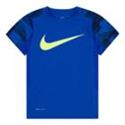 Boys 4-7 Nike Dri-fit Abstract Logo Tee, Size: 4, Brt Blue